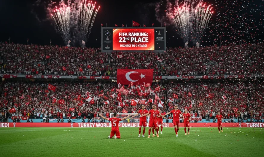 Türk Futbolu 24 Yıl Sonra Yeniden Dünya Sahnesinde