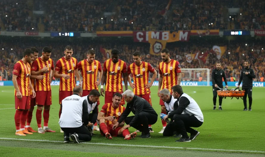 Galatasaray İçin Şampiyonluk Mücadelesinde Gabriel Sara’nın Sakatlığı