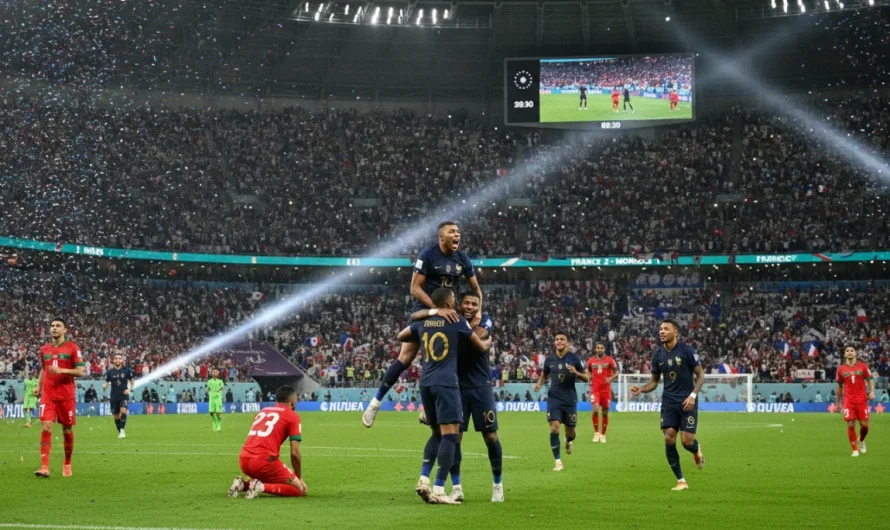 Fransa 2-0 Galip Gelecek: Mbappe ve Dembele Yarı Finale Yükseldi