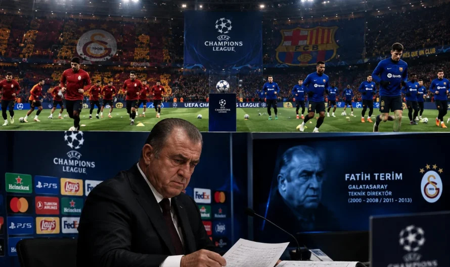 UEFA’nın Teknik Analizi Fatih Terim’e Emanet: Galatasaray-Barcelona Maçında Kritik Görev